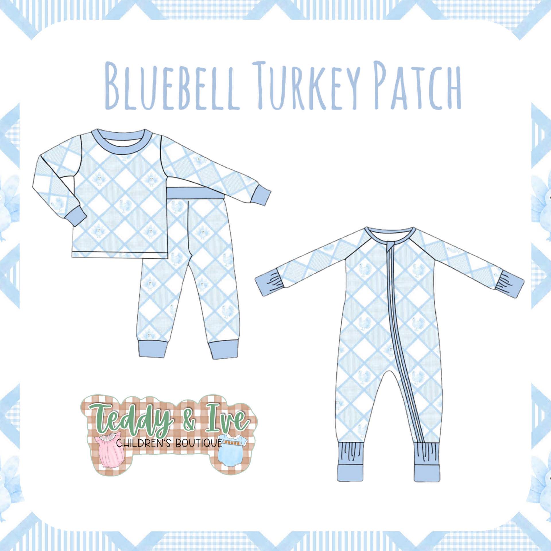 Bluebell Turkey Patch Bamboo Collection