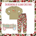 I'm Dreaming of a Camo Christmas Lounge Set