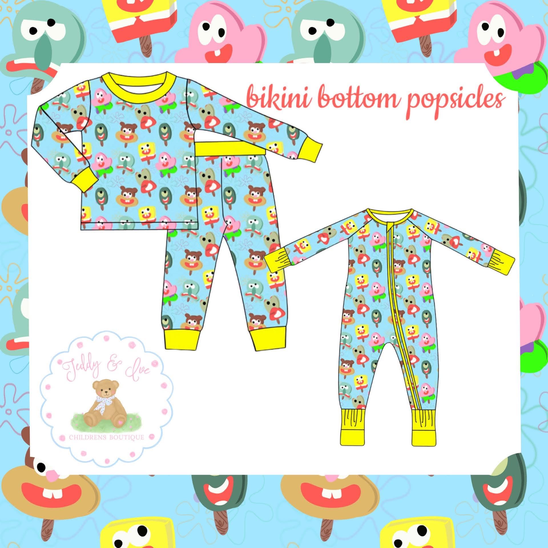 Bikini Bottom Popsicles Collection
