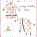 Teddy's Birthday Wishes - Purple - ETA November