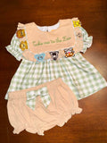 Take Me To The Zoo Diaper Set